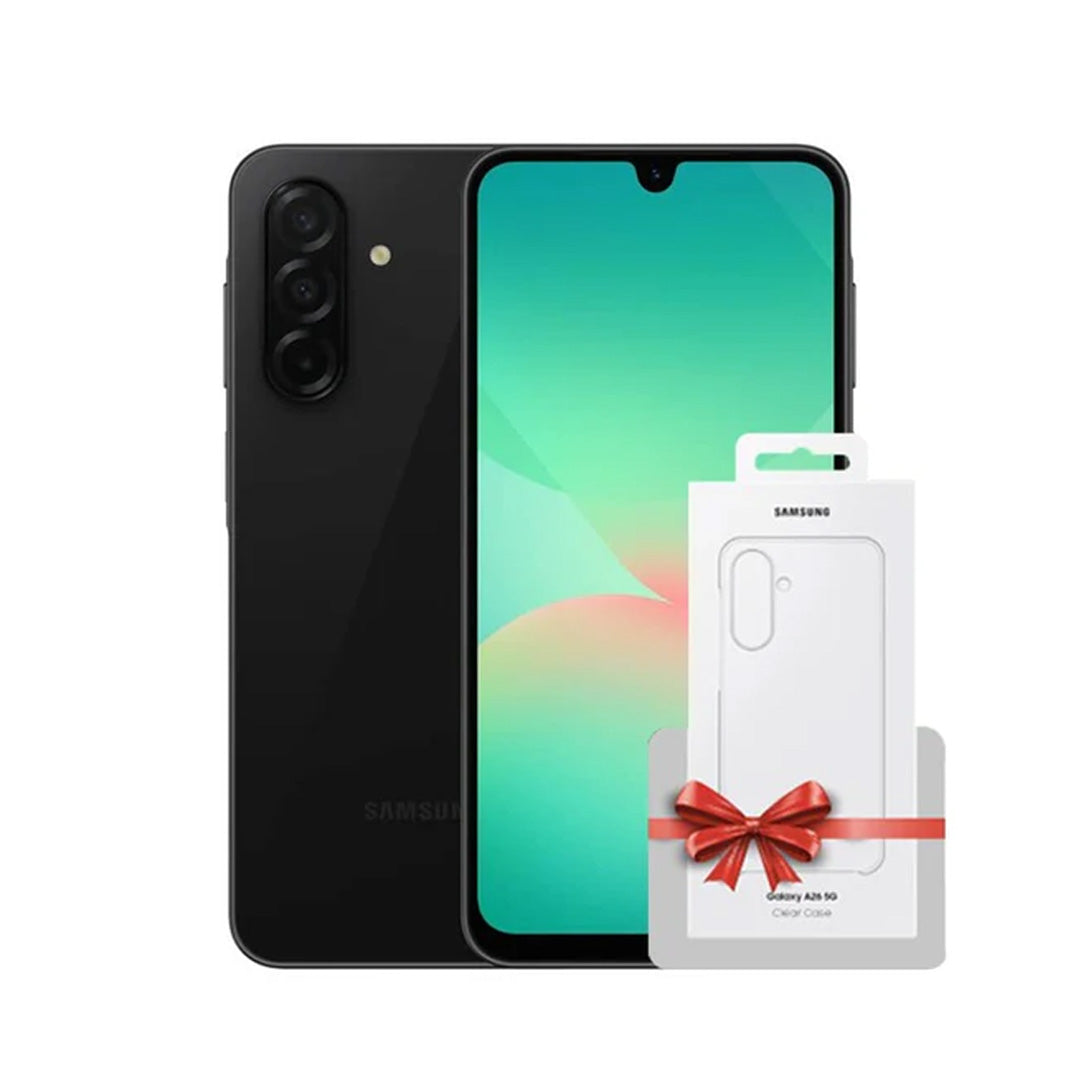 Samsung Galaxy A26 5G - 128GB - 6GB RAM | Black Samsung Galaxy A26 5G - 128GB - 6GB RAM | Black
